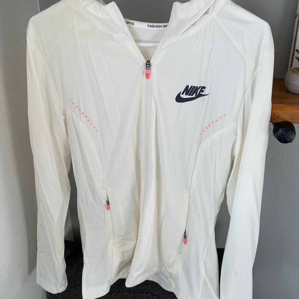 Lightweight White Nike Jacket!